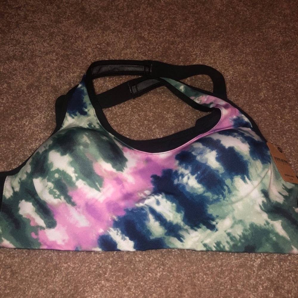 Victoria’s Secret Pink small tie dye sports bra